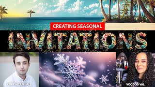 Adobe Firefly Live Weekly Meetup: Creating Unique Seasonal Invitations