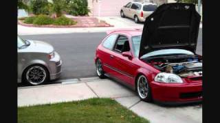 JDM Style Honda Civic EK 96-00 Hatchback Tribute