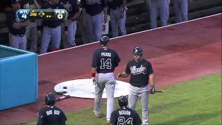 2011/08/08 Freeman's two-run single