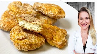 Empanado Crocante de Frango Saudável e Delicioso - Você precisa experimentar esses nuggets caseiros!