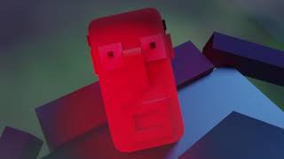 Blockman + Dog - Blender animated short film modeled from Grant Abbitt course