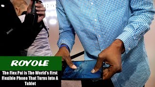 {CES 2019] Royale Introduces FlexPai The First Ever Smart Phone That Folds Out I