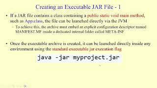 Packaging Java Code in Jar files: Why and how to create a Jar file
