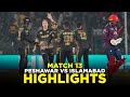 Full Highlights | Peshawar Zalmi vs Islamabad United | Match 13 | HBL PSL 9 | M2A1A