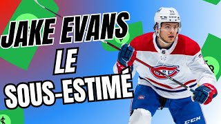 Agent libre le 1er juillet: le Canadien doit garder Jake Evans!