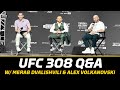 UFC Q&A w/ Merab Dvalishvili & Alex Volkanovski | UFC 308 | MMA Fighting