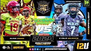 2024 Alpha Dawgs vs Royal Palm Wildcats 12u | Southern Hospitality