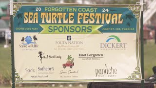 Hundreds showed their support at the 8th annual Sea Turtle Festival