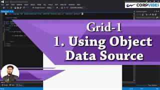 Asp.net Gridview - Load data using Object datasource with C#.net (हिन्दी)