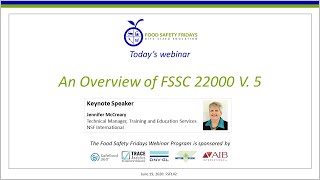 An Overview of FSSC 22000 V. 5