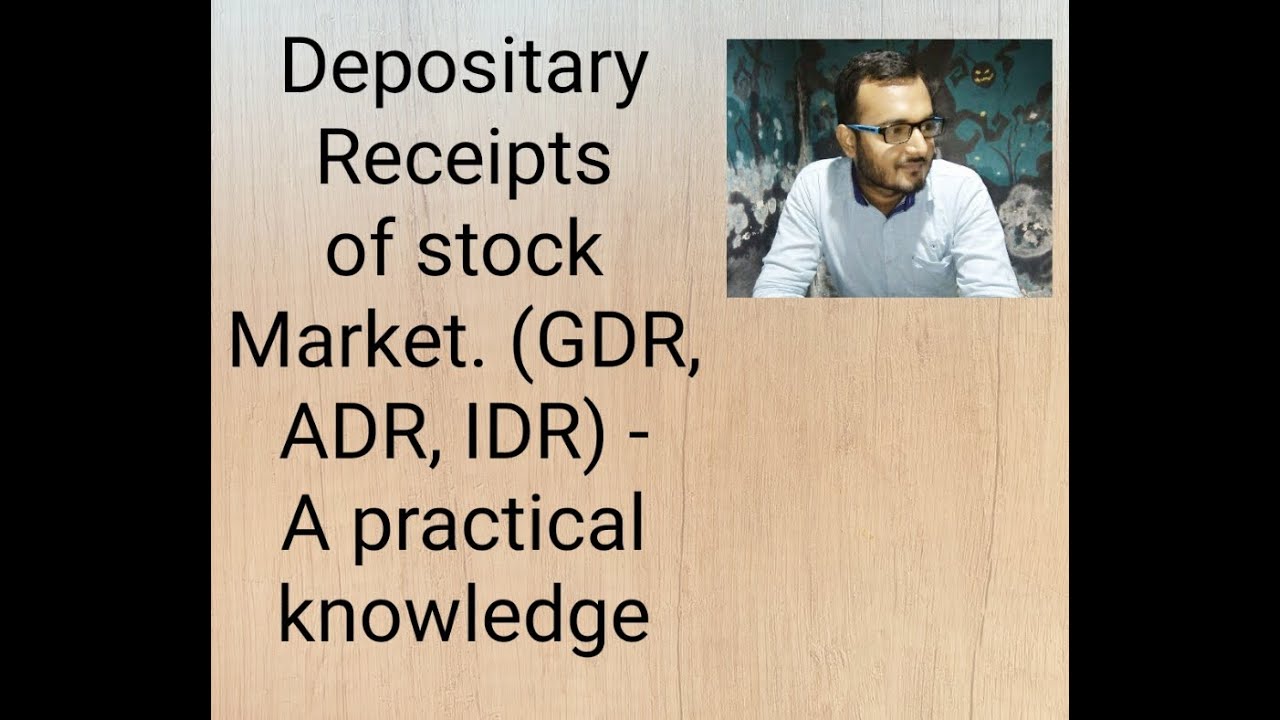 Depositary Receipts GDR,ADR,IDR - YouTube