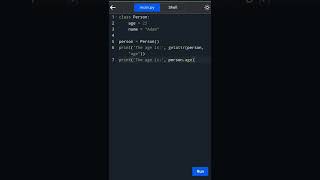 #python 235.How getattr() works in Python? |#coding #shorts #pythonforbeginners #pythonprogramming