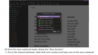 2026 Teacher Planner for OneNote