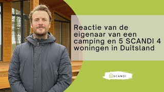 Reactie van de eigenaar van een camping en 5 SCANDI 4 woningen in Duitsland