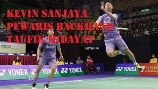 Kevin Sanjaya Melampaui Backhand Smash Tofik Hidayat