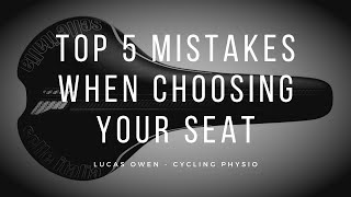 Top 5 Mistakes When Choosing Your Seat