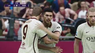 PES 2021 -Thrilling Match|Liverpool vs Roma| PS4|