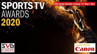 SVG Europe Sports TV Awards 2020