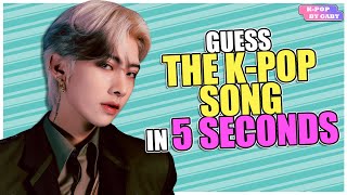 GUESS THE KPOP SONG IN 5 SECONDS #8 | 2025 KPOP QUIZ | 50 ROUNDS