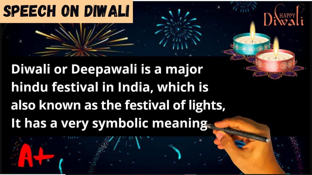 Speech On Diwali In English For Students | Essay On Diwali | Easy Lines ...