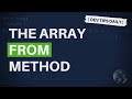 DevTips Daily: The JavaScript Array.from method