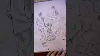 how to draw a boy / rapid sketch / shop #rapidsketch #sketching
