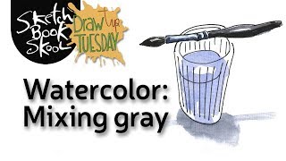 Draw Tip Tuesday - Mixing Gray