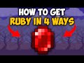 How To Get Ruby in Terraria in 4 Ways | Terraria How To Get Ruby