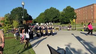 ETSU Marching Bucs 1st March to the ARCH of the 2022 Season!