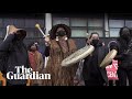 Cop26 activists demand Biden declare climate emergency at protest held by Indigenous leaders