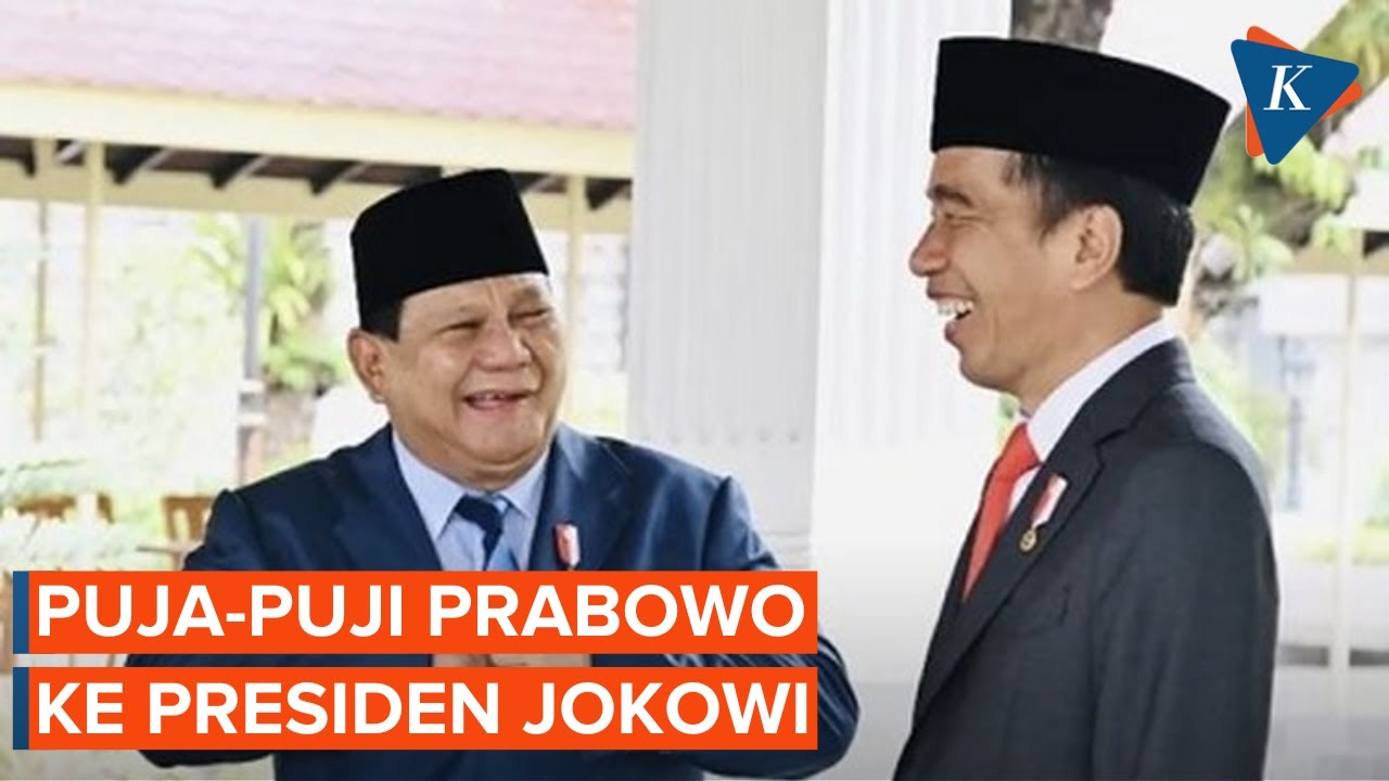 Puja-puji Prabowo Ke Presiden Joko Widodo - YouTube