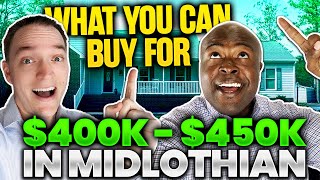 What Does $400,000-$450,000 Buy You in Midlothian, VS? A Tour of Midlothian Virginia