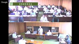 上牧町議会　平成28年総務建設委員会　H28.9.7　vol.1