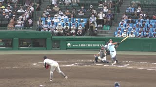 ≪選手権≫甲子園(2022)　近江　山田選手(3年)　満塁ホームラン！！