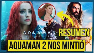 😱 CONFIRMADO Aquaman 2 Se hunde en taquilla ¿vale la pena? | Crítica y resumen 😱