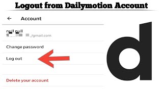How to Logout from Dailymotion app | Dailymotion Sign out Process | Techno Logic