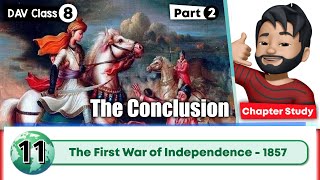 Chapter 11 | The First War of Independence | Class 8 DAV Social Science | Chapter Study 2🔥