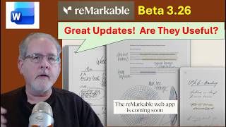 Remarkable Beta 3.26: Import Word Docs and New Web App!