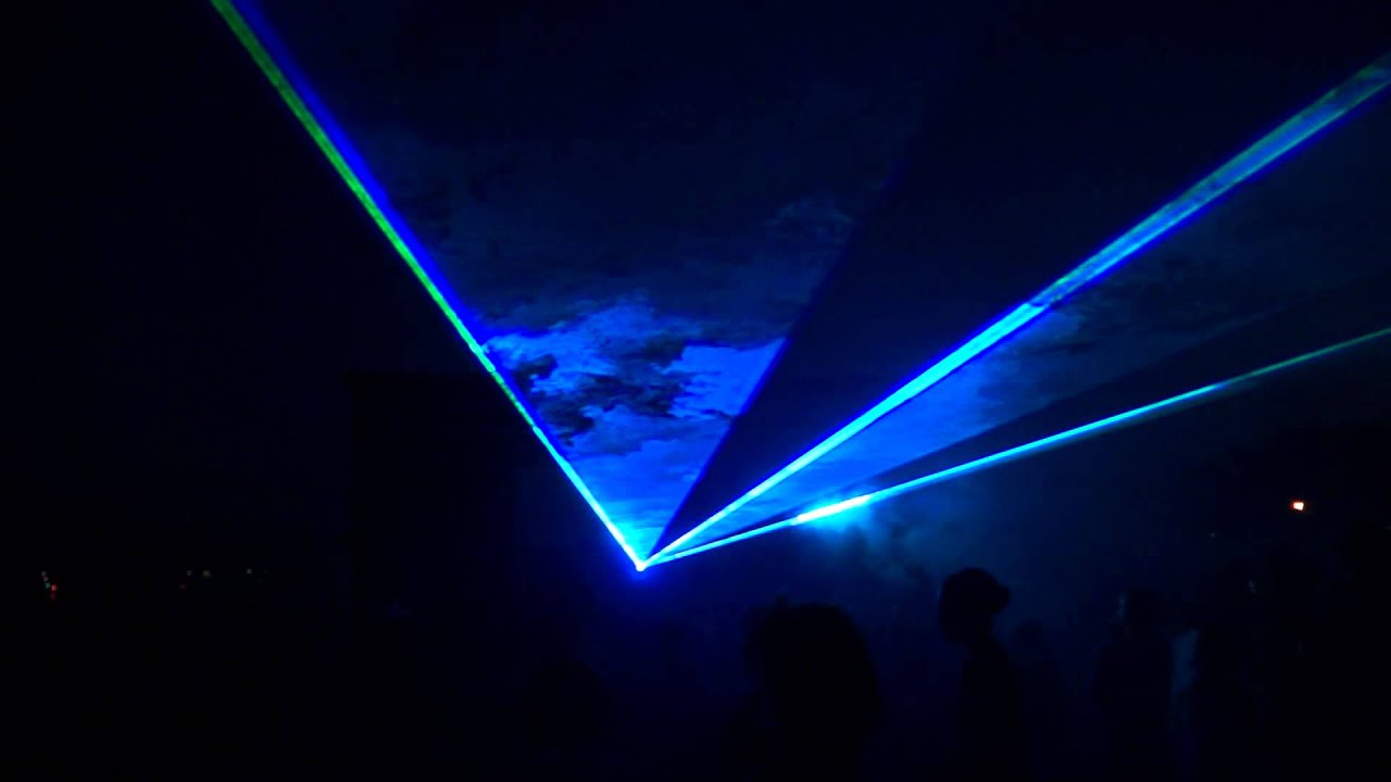 Blue Lasers, Blue Laser Show, Club Laers - YouTube