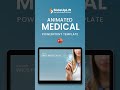 Animated Medical PowerPoint Template #presentation #powerpoint #tipsandtricks #animation #shorts