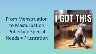 "From Menstruation to Masturbation"-People with Special Needs", with Dr. Noemi Spinazzi.