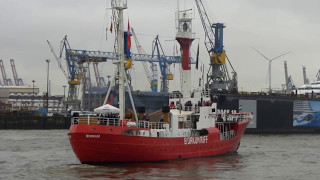 828. Hafengeburtstag - Feuerschiff Borkumriff