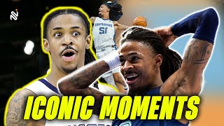JA Morant ICONIC Moments Highlights | Lakers NBA Season Star