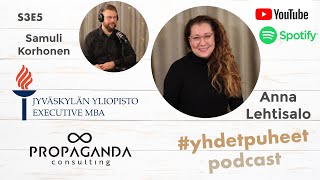 #yhdetpuheet podcast jakso 18 - Anna Lehtisalo