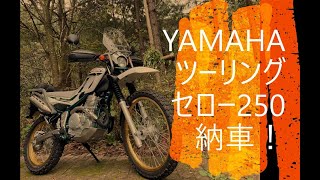 YAMAHA セロー250 納車！ファーストインプレッション