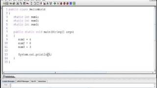Java tutorial 5 Integer Variables