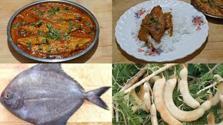 నల్ల చందువా పచ్చి చింతకాయల పులుసు😋chintakaya chepala pulusu👌chepalu chintakaya/ fish curry in telugu