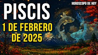 🤞𝐀𝐆𝐀𝐑𝐑𝐀𝐓𝐄 𝐅𝐔𝐄𝐑𝐓𝐄❗𝐄𝐒 𝐀𝐇𝐎𝐑𝐀 𝐎 𝐍𝐔𝐍𝐂𝐀😎🔥Piscis♓Horoscopo de hoy 1 de Febrero de 2025 |Tarot