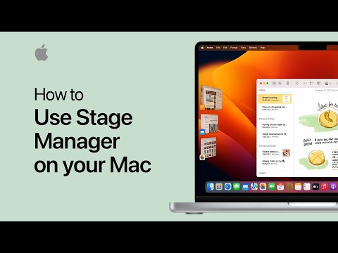 How to use Stage Manager on your Mac Apple Support