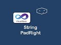 string padright in vb.net